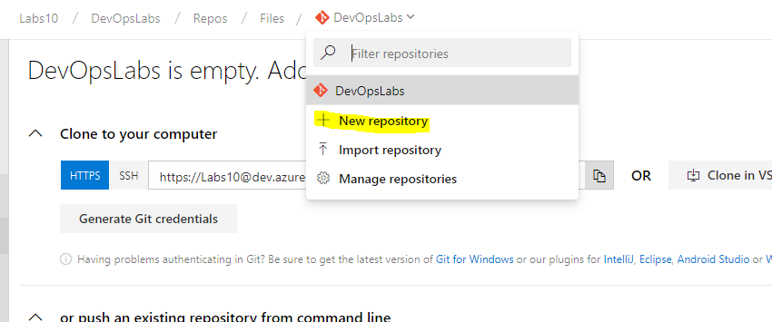 New Repo